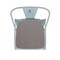 Flash Furniture Green-Blue Metal Stool with Gray Poly Seat ET-3534-24-DB-PL1G-GG - alternate 5